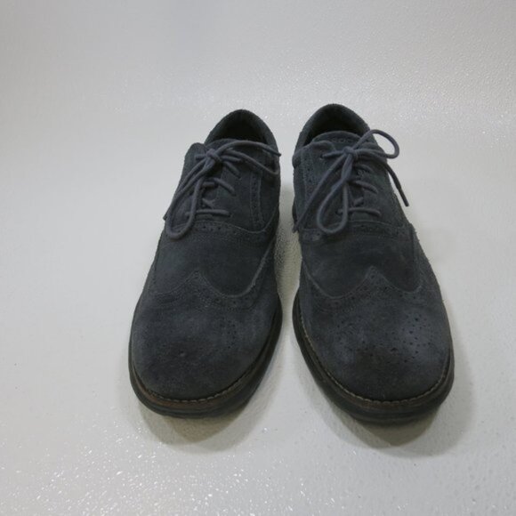 Rockport Wingtip Suede Leather Oxfords Casual Dress Men\'s Footwear Shoes 12 main image 5